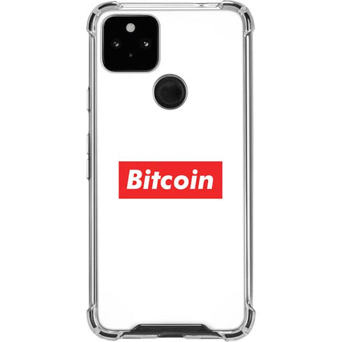 Bitcoin Crypto Google Pixel 5a 5G Clear Case